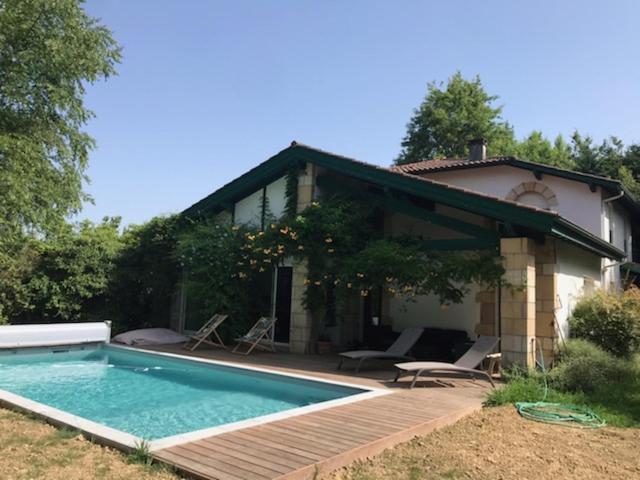 Belle Villa Basque Avec Piscine Et Jardin De 3000M2 Saint-Jean-de-Luz Esterno foto
